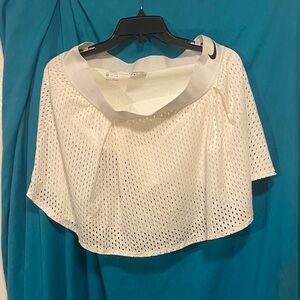 Nike White Eyelet Women's Mini Skirt